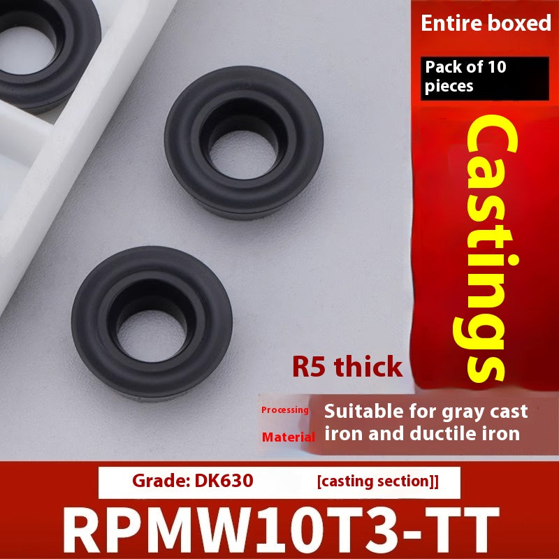 2042-CNC milling inserts, RPMW carbide R5 machining center, R4 milling machine, R6 milling inserts, RPMT round cutter cutters Shandong Denso Pricision Tools Co.,Ltd.